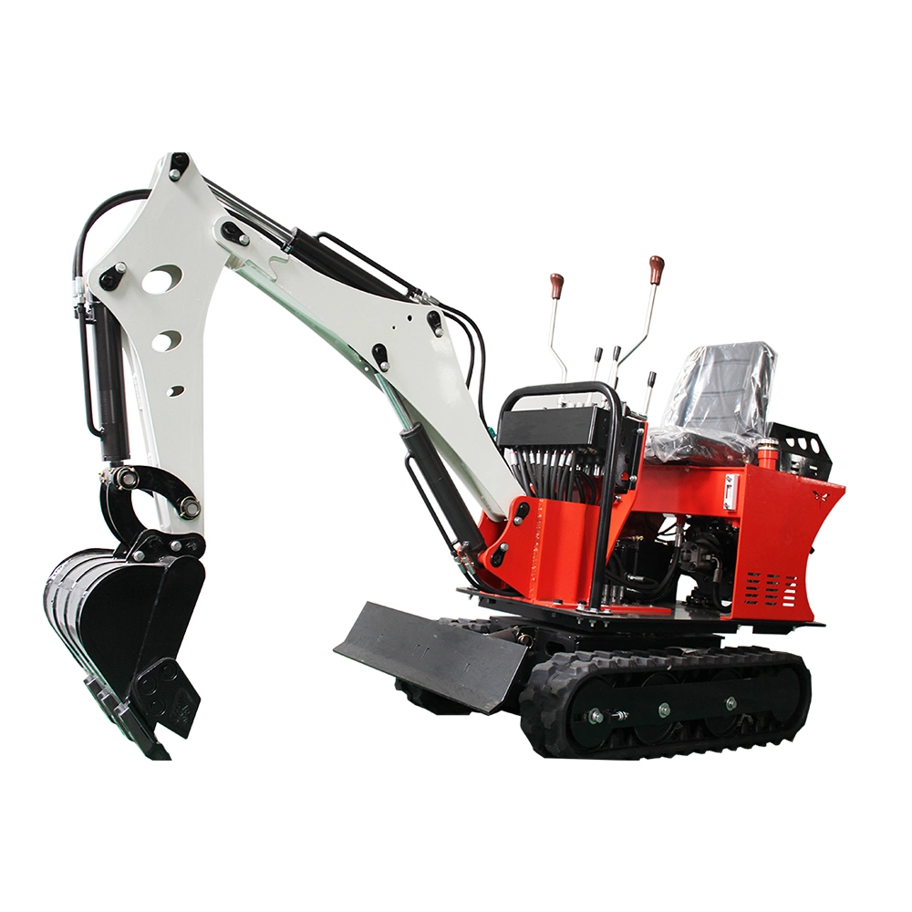 Qilu Nuevo 0,8 toneladas miniexcavadora de combustible de bajo consumo Digger