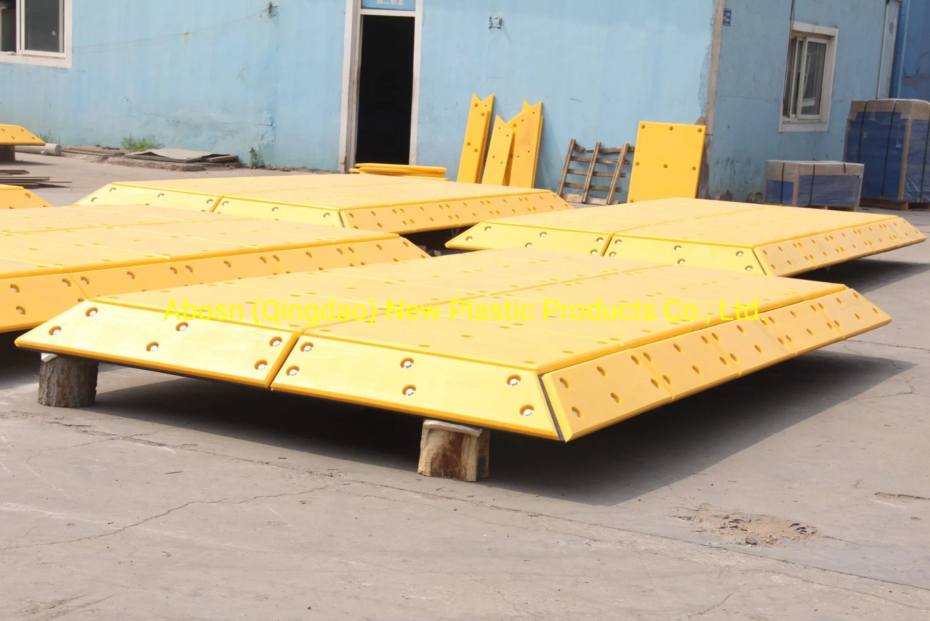 UHMWPE Marine Fender Pads Harbor Side Protection Panels or Marine Boards for Dock Bumper Boards