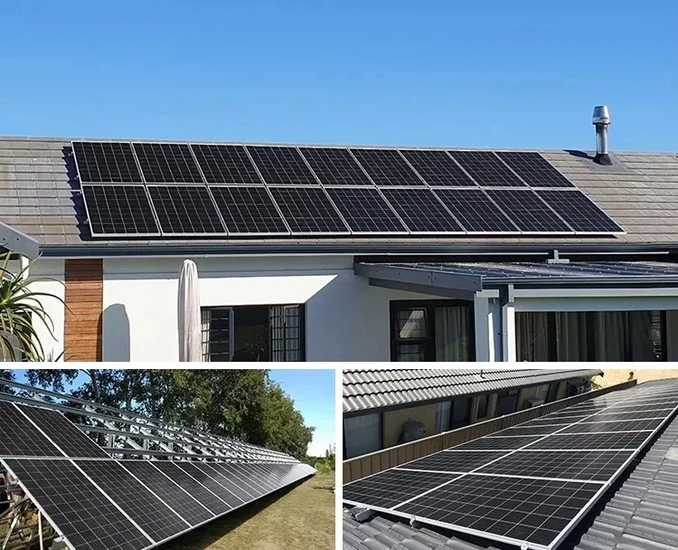 Complete 5kw 10kw 15kw 20kw 30kw on Grid Home Solar System with Monocrystalline Soalr Panels