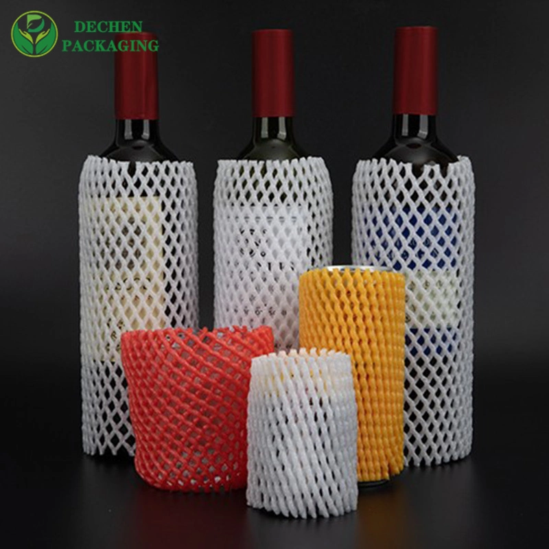 Mesh Packaging Sleeves for Glass Bottle EPE Plastic Sock Net