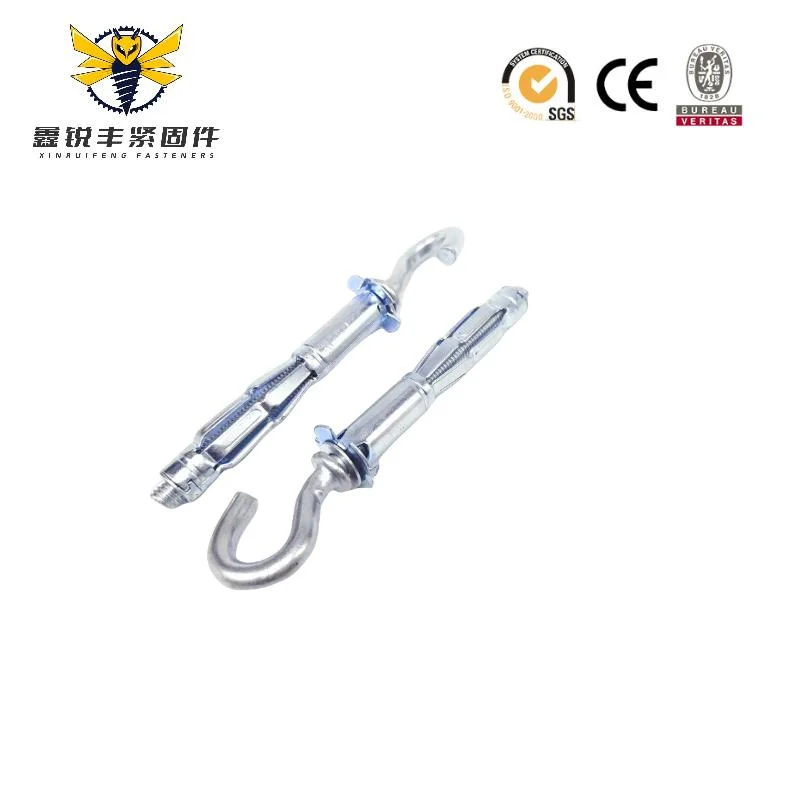 China Wholesale/Supplier Different Types of Bolts Hollow Wall Anchor with Hook C-Type