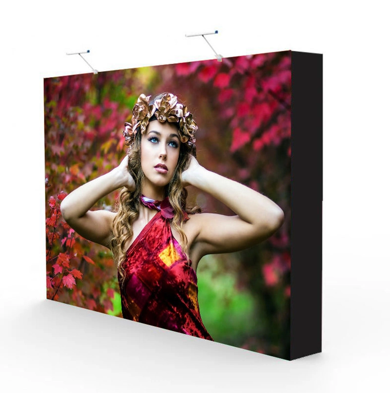 Stable Magnetic Curved PVC Aluminum Frame Pop-up Display Banners