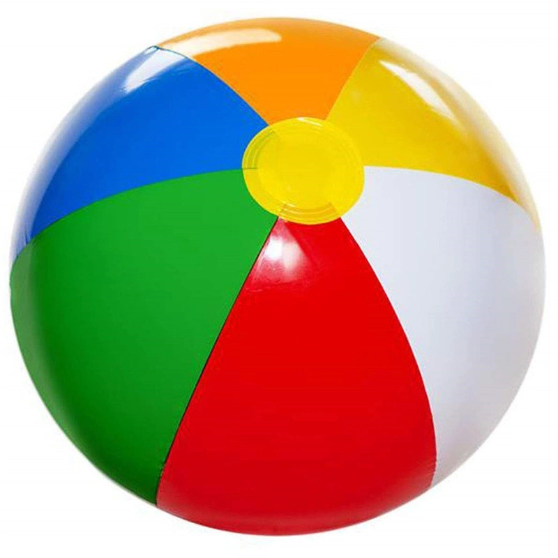 Gigante inflable colorida Pelota de playa grande de agua de PVC engrosada Three-Color Voleibol Fútbol fiesta al aire libre kids juguetes Bl15372