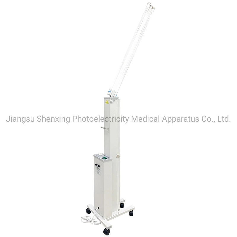 60W UVC Trolley 180 Degree Adjustable UV Sterilizer Lamp