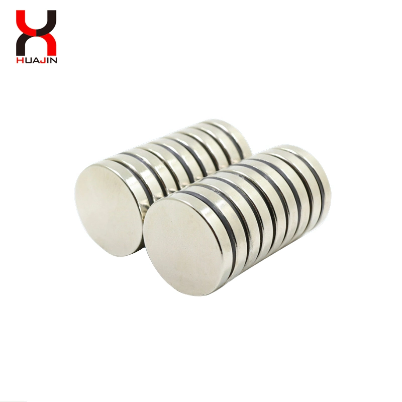 Neodymium Permanent Round Disc Magnet with Customized Grade