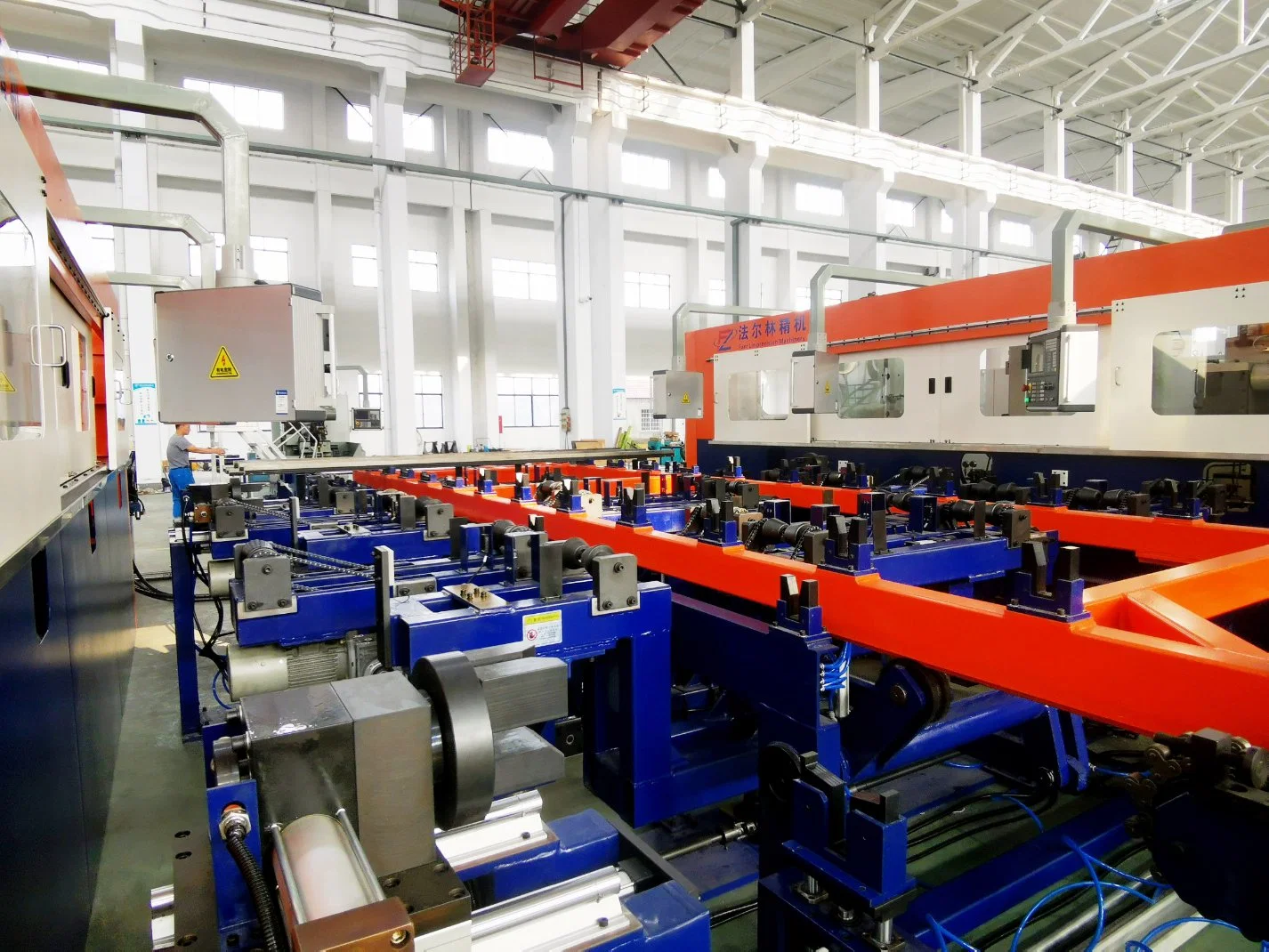 Production Program of 240000 Pieces/Year Elevator Guide Rail Metal Processing Automatic Production Machine Line