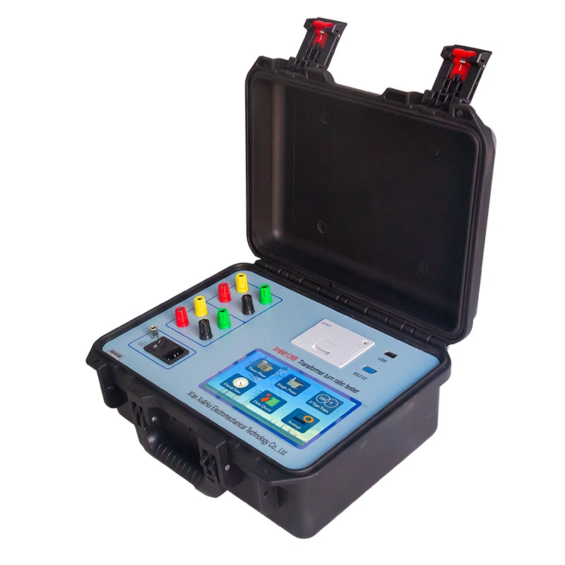 Portable Three Phase TTR Digital Transformer Turns Ratio Tester