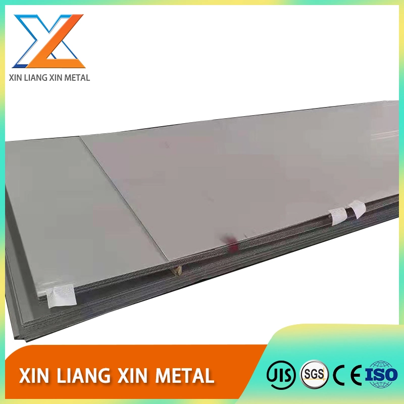 Brushed Hot Rolled ASTM 201 202 301 304 321 309S 310S 317L 430 409L 430 316 Stainless Steel Plate with PVC Film