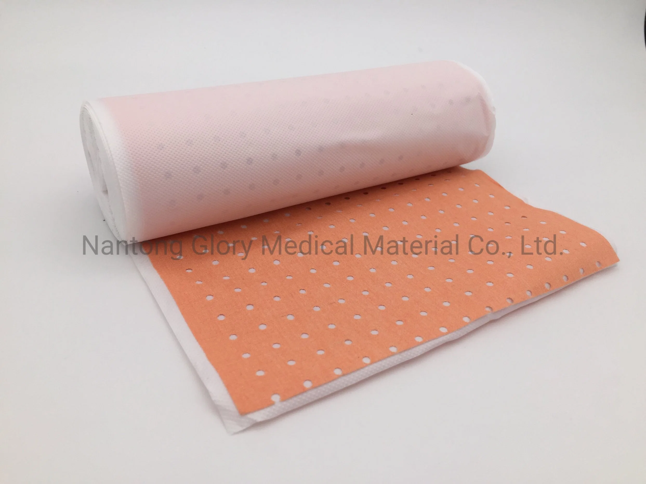 Medical Cotton Perforated Zinc Oxide Plaster Roll