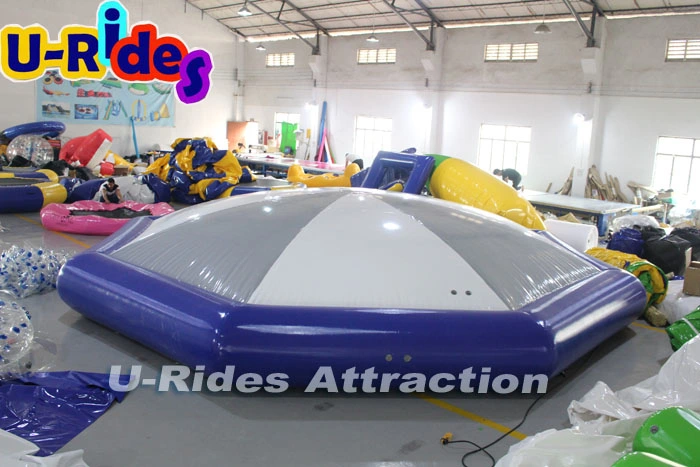 water park gigantic bouncing dome water trampoline jumping bed for aquapark