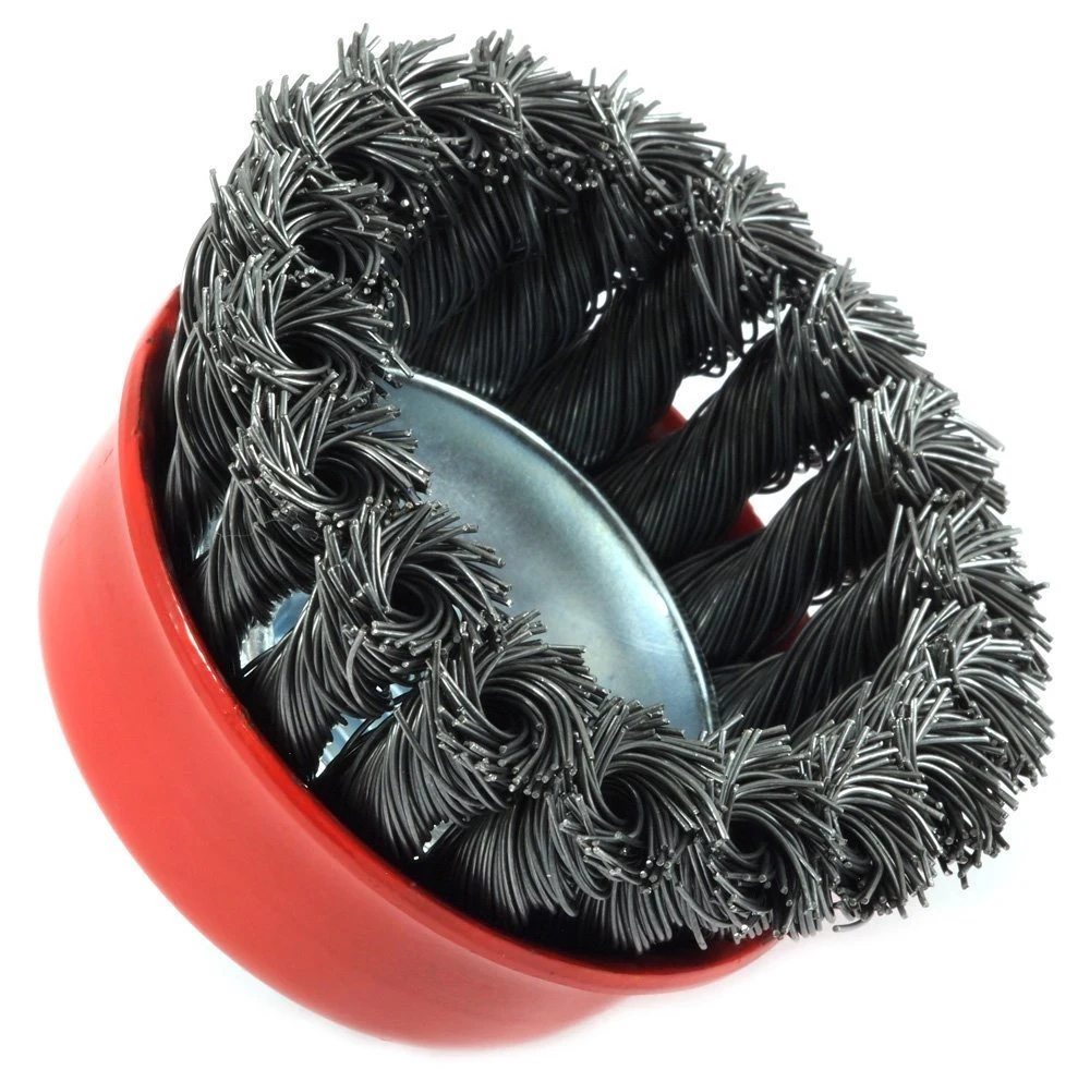 Crimped Steel Wire Cup Brush Stainless Steel Wire Wheel Brush