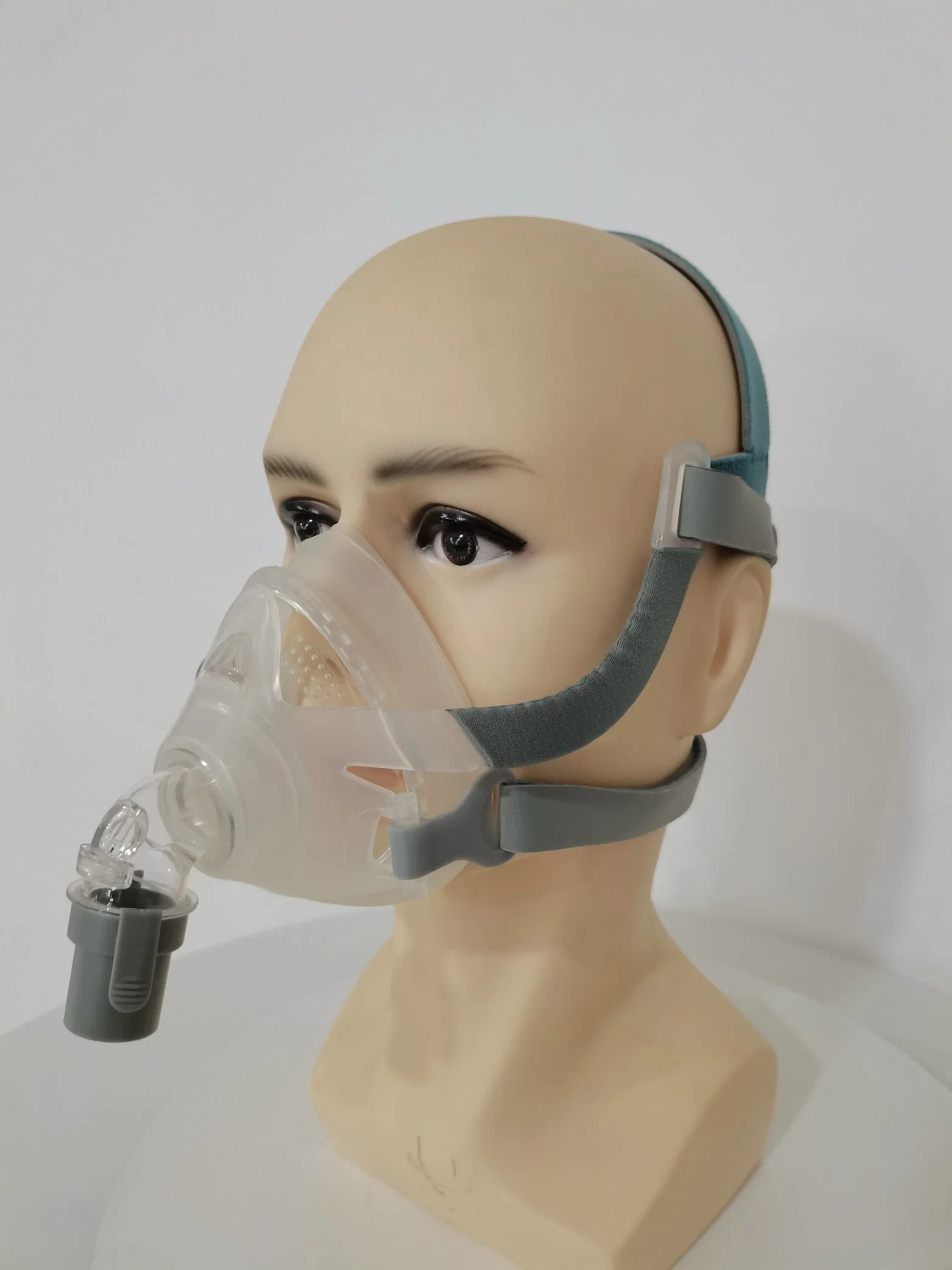 Byond Hospital NIV Máscara de oxígeno con arnés Pillow nasal CPAP Máscara