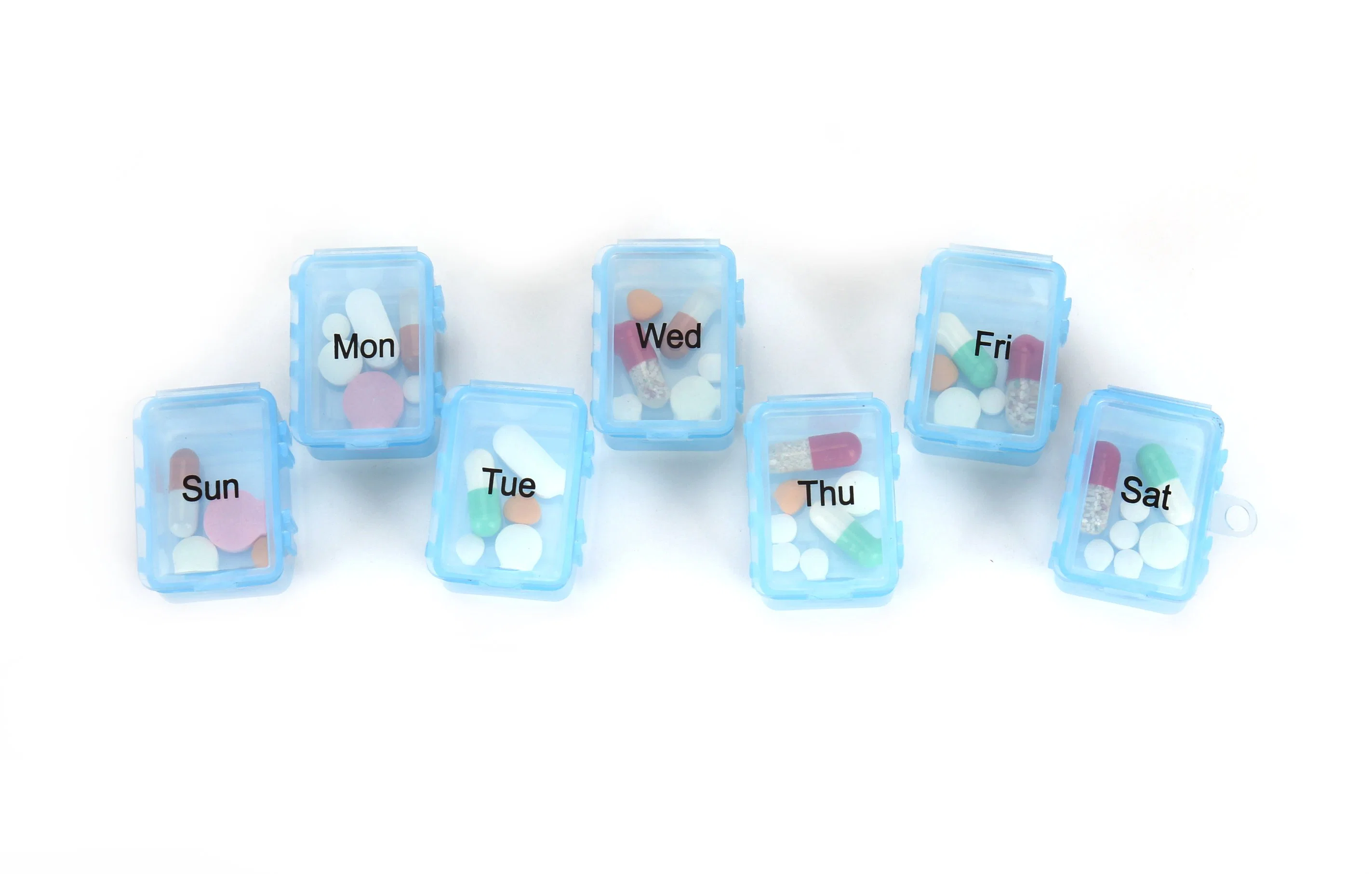 Reusable Universal Affordable PP Tablet Pill Box Case to Hold Vitamin