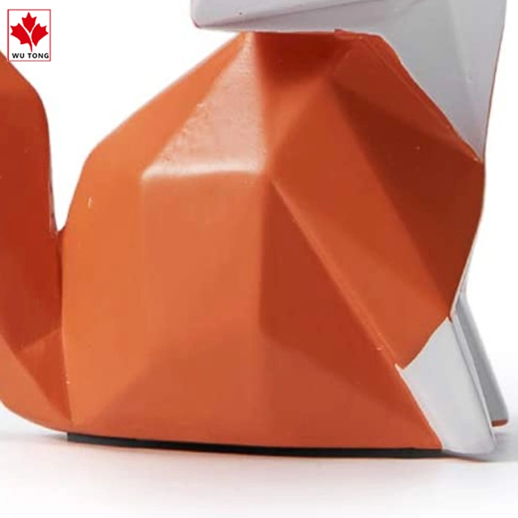 Benutzerdefinierte Einfache Home Dekoration Kunstharz Crafts Fox Figur