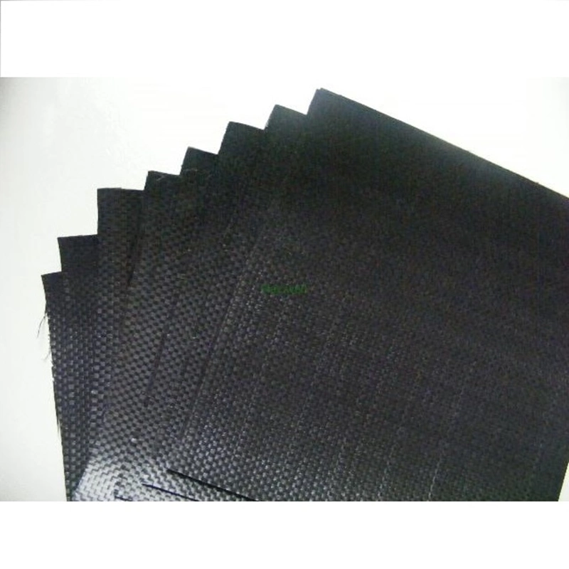 90-400 GSM PP/PE Woven Geotextile on Road Construction