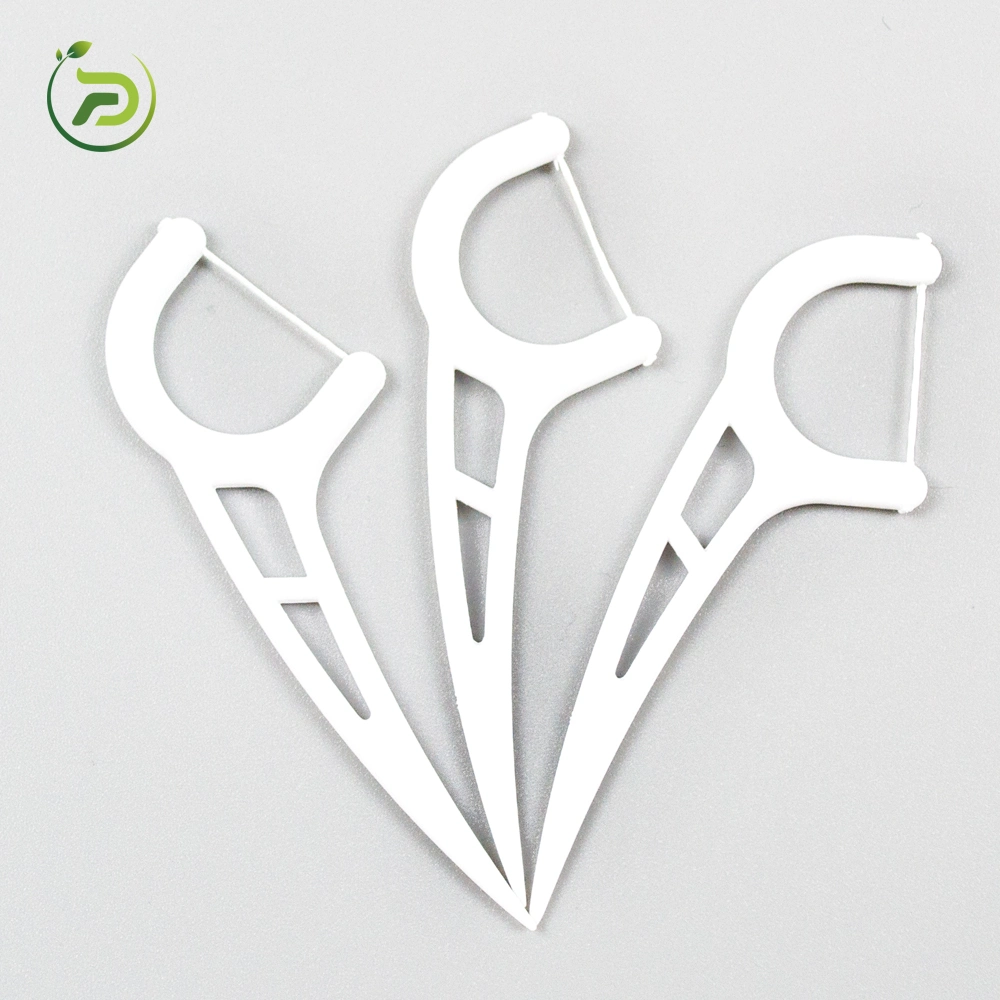 New Arrival Biodegradable Corn Starch Dental Floss Picks