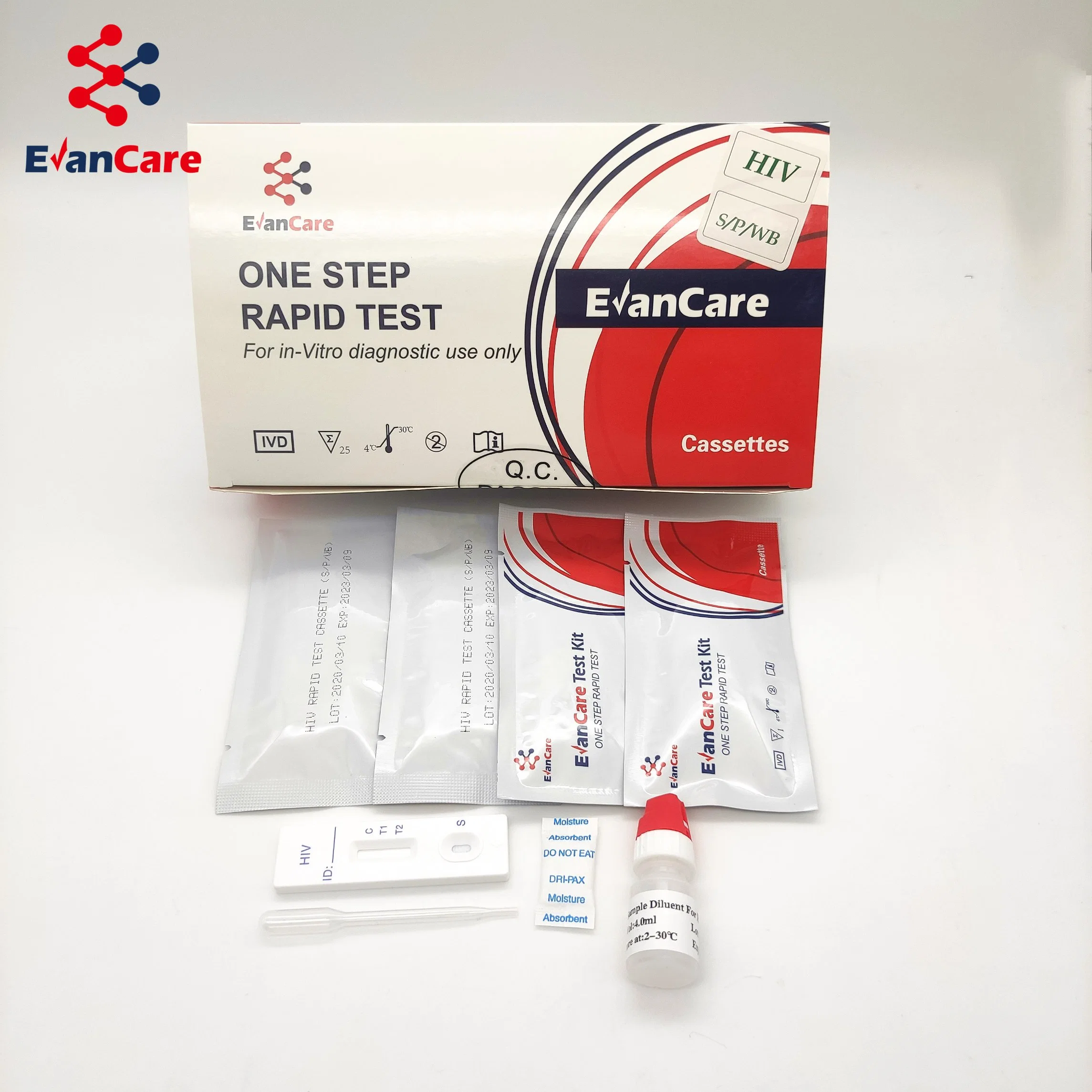 OEM/ODM Available Manufacturer HIV 1 O/2 Infectious Disease Test