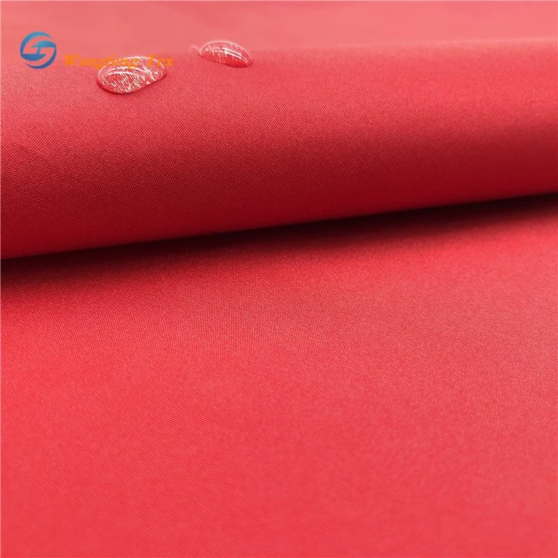 in Stock Variety Colors 380t Polyamide Nylon Crepe Fabric for Winter Sunproof Apparel Anti UV Coat Down Jacket Fisherman Hat