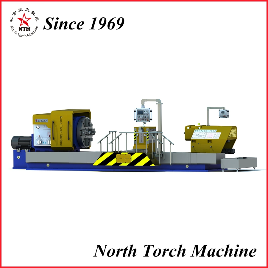 Professional Heavy Duty Large Horizontal CNC Lathe for Turning Road Roller Drum