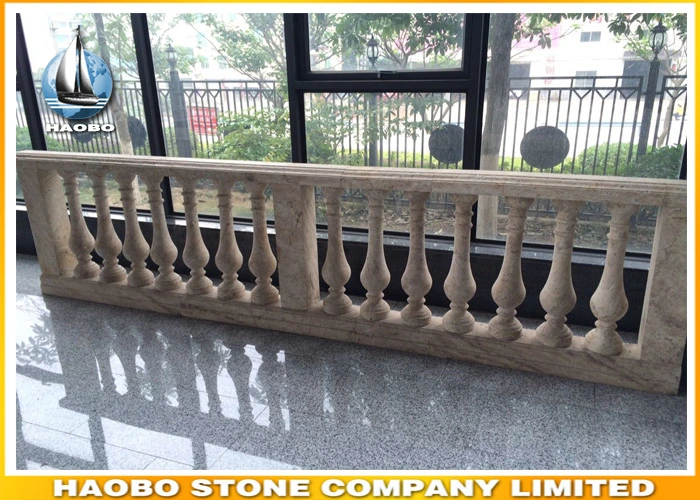 Marble Balcony Balustrade Wholesale/Supplier Stone Pillars