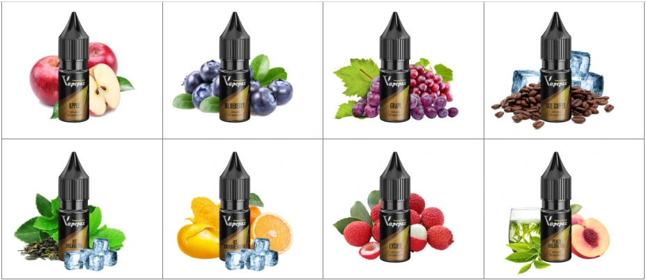 Premium E Liquid Smoke Liquid Salt Nic Pod Juice for Vape, TUV Passed FDA Grade
