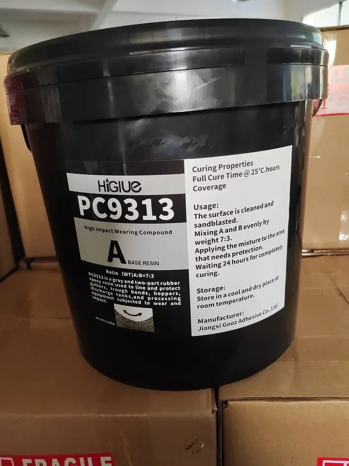 Two Components Large Particles Wear Resistant Ceramic Epoxy Coating