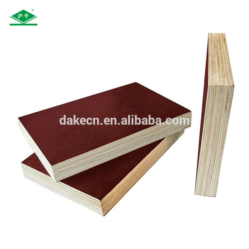 Black/Brown Shuttering Film Faced Plywood with Poplar Core for Construction