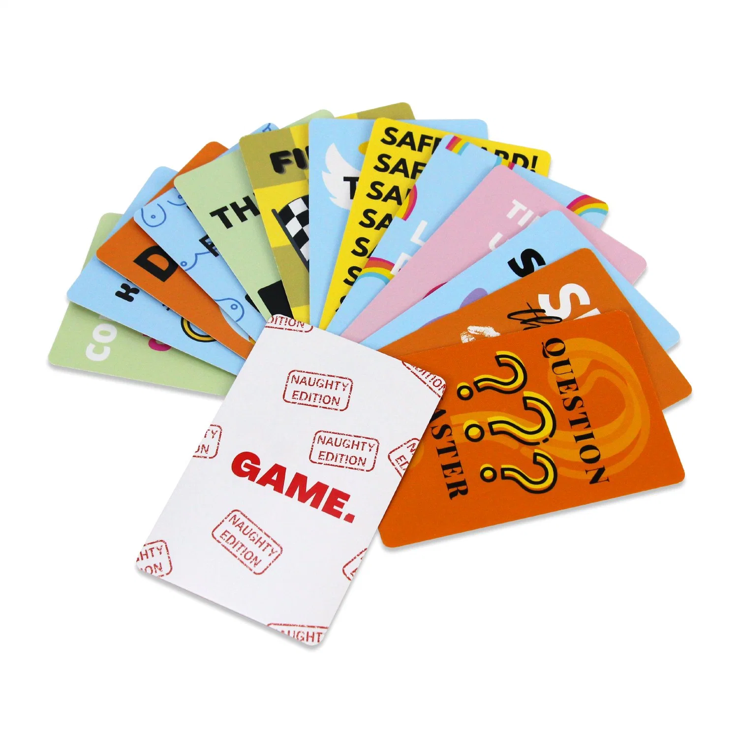 Fabricante EUA Reino Unido Canadá Funny Jogos para Adultos Party Cartões jogo de papel Jogos de cartas de impressão personalizada