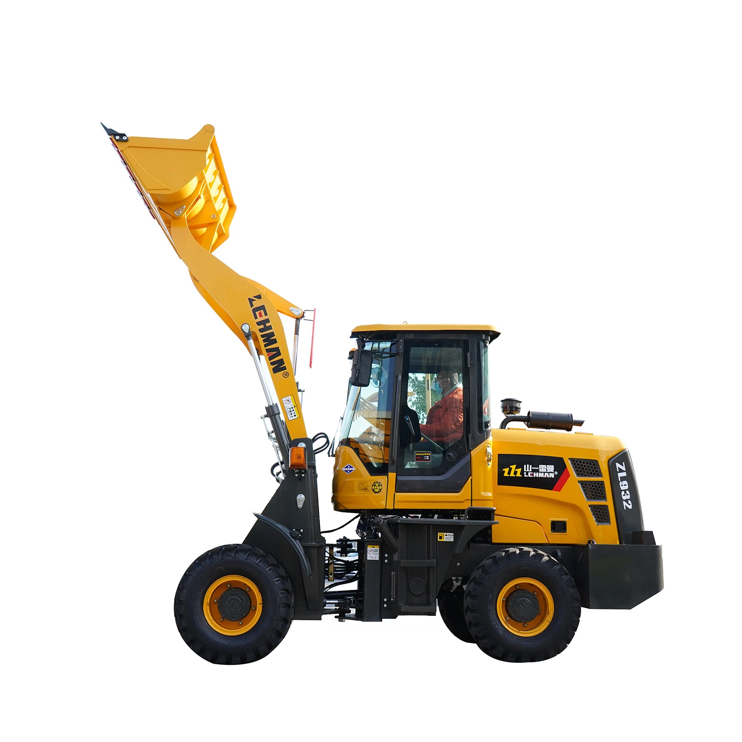 New Construction Equipment Mini Loader with Quick Hitch Wood Fork