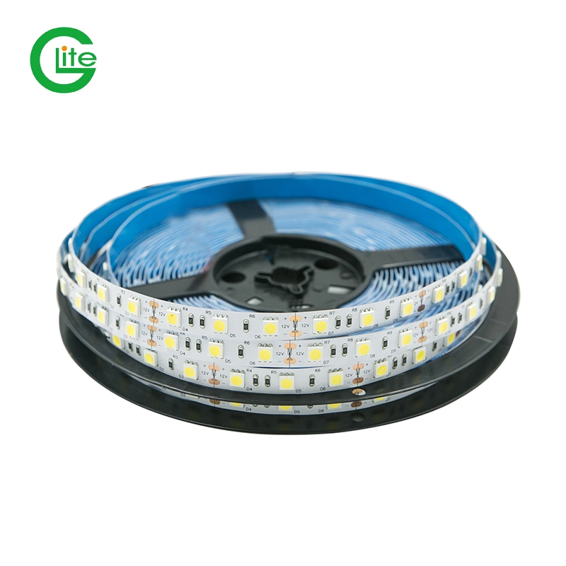 شريط LED DC12 غير مقاوم للمياه SMD5050 60/120LED للبيع السريع مع شهادة CE