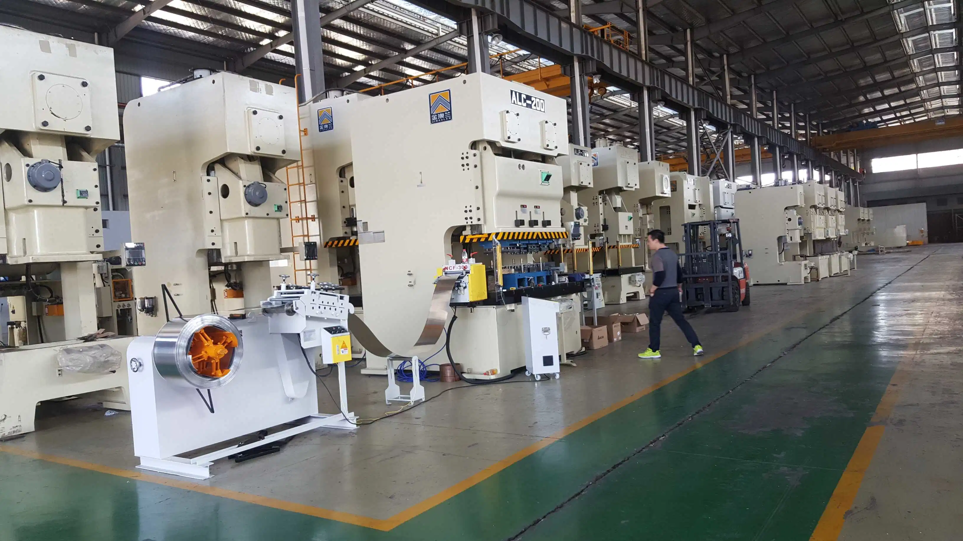 Double Crank Press Machine Alc 315t for Metal Panel Cover Production Line