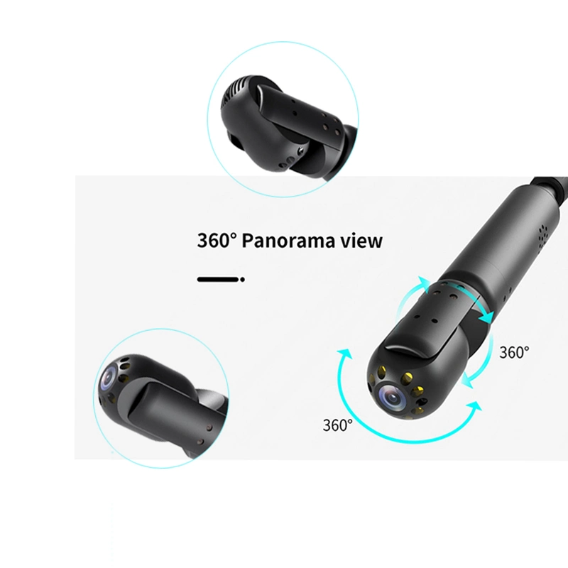 1080p herramienta portátil de rescate 360 Cámara PTZ Detector de terremotos Video Detector de vida de audio