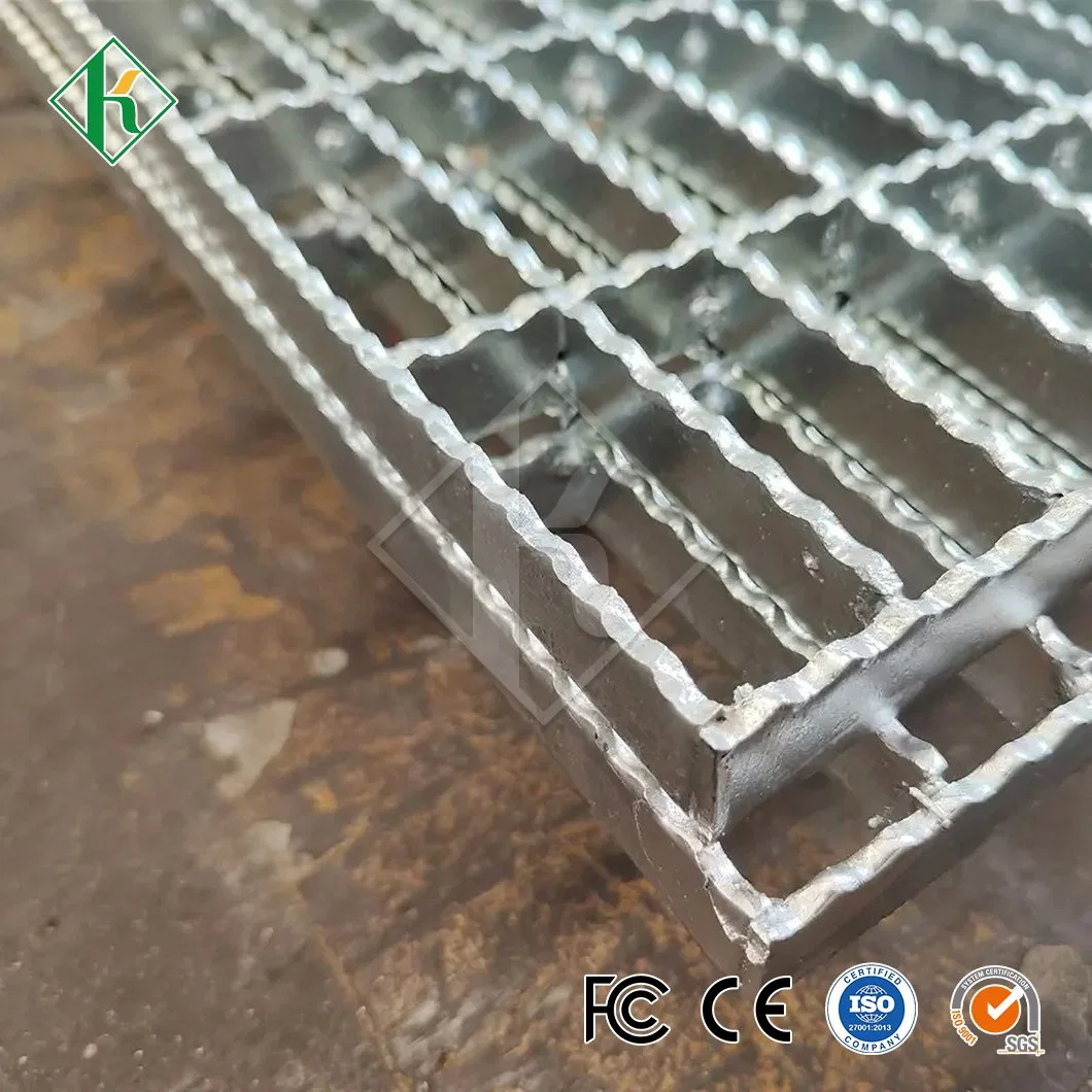 Kaiheng Platform Steel Grating Suppliers Trench Cover Plate China Trench Drain Steel Middle Slot Ditch Cover