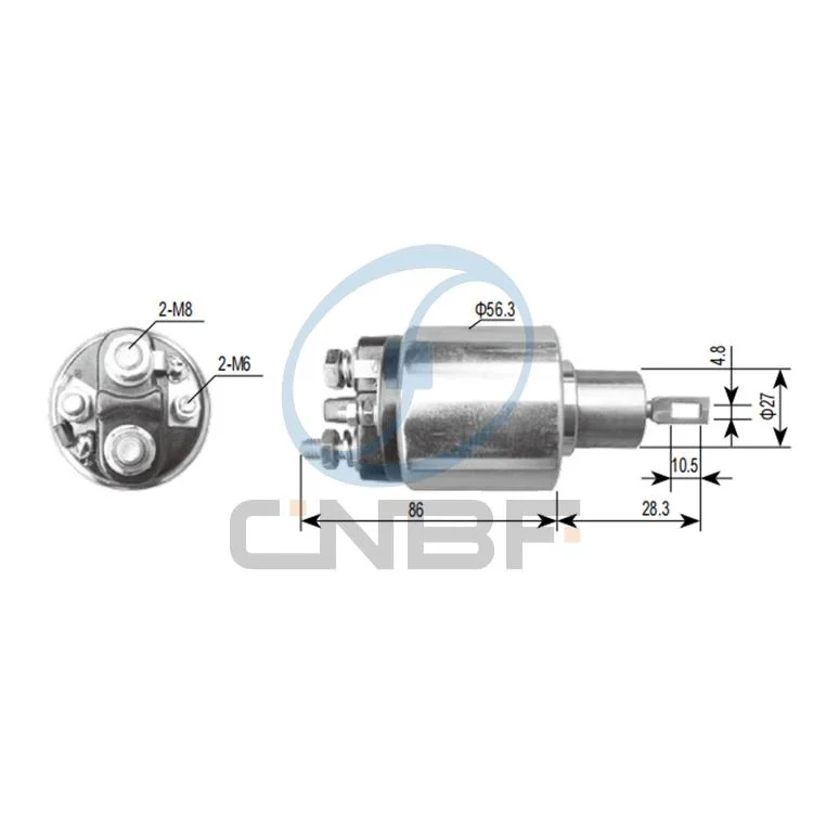 Cnbf Flying Auto Parts Spare Part 12V Electromagnetic Switch 0-331-303-027