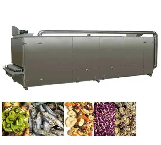 Pet Food Snack Food Customized Size Mesh Belt Dryer Oven Electric Steam Gas Different Energy Dryer Oven