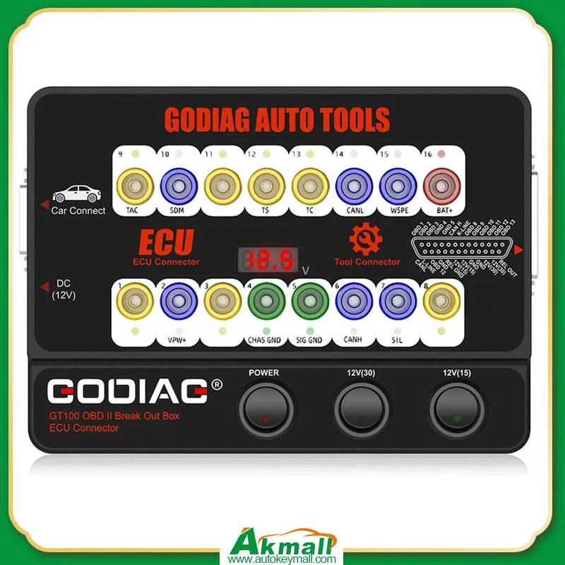 Godiag GT100 de la Herramienta de Auto Obdii romper la caja ECU