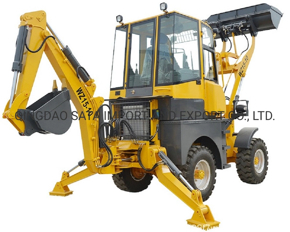 Brand New Compact Mini Small Backhoe Loader with Loader Bucket