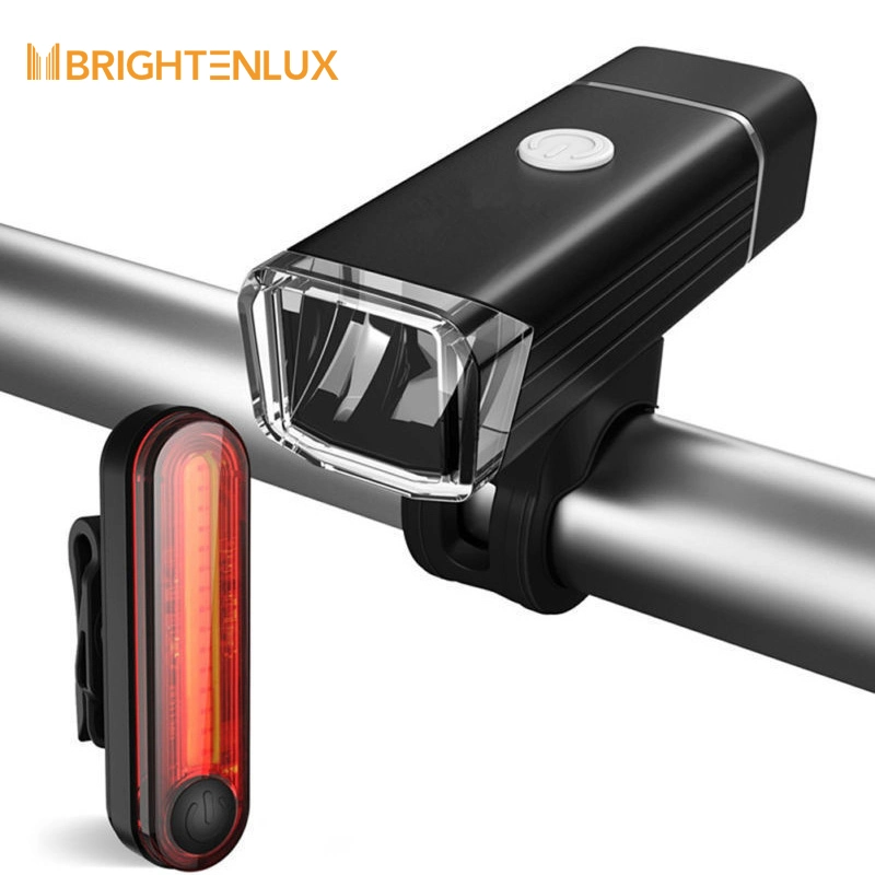 Producto Brightenlux noche caballo Logotipo personalizado resistente al agua USB Accesorios bicicleta nueva luz indicadora para bicicleta