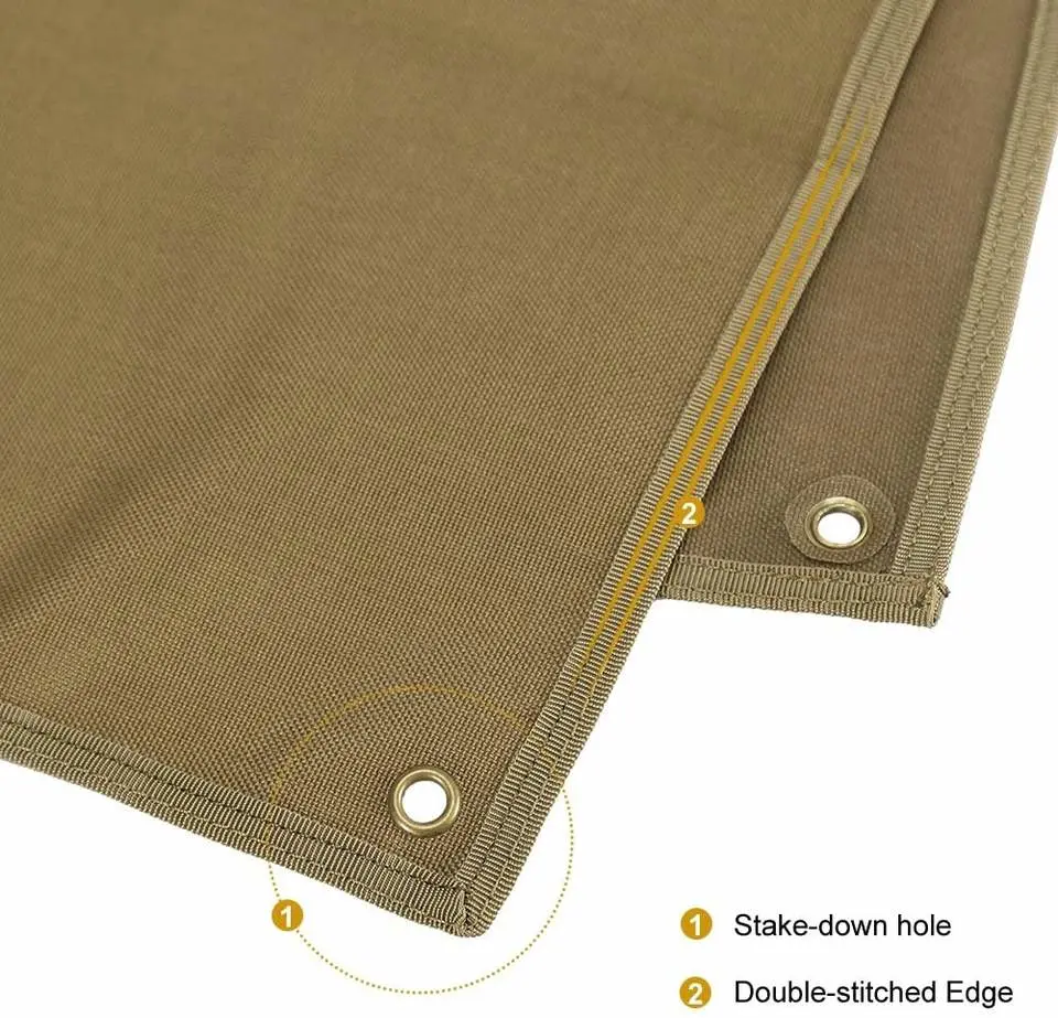 Equipamiento exterior de la alfombrilla de tácticas Tactical Mat resistente al agua Gran Campo Camping Mat