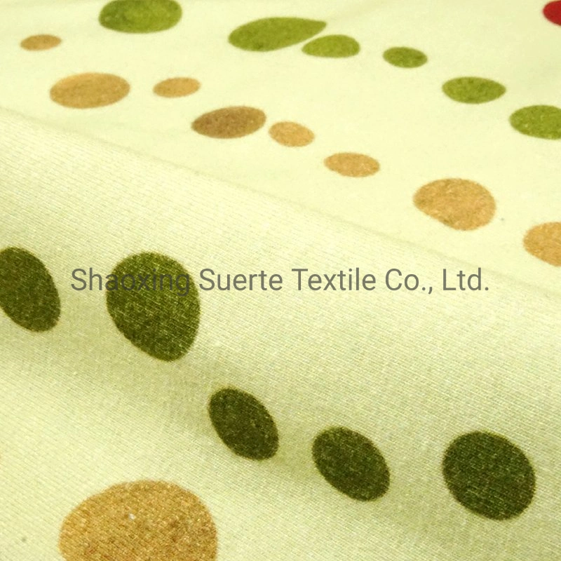 Organic Cotton Spandex Knitted Stretch Jersey Fabric for Garment Dress T-Shirt Hoodies