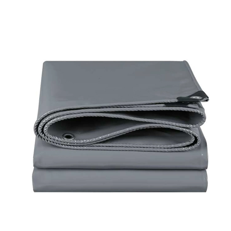 Gray Color PVC Woven Fabric Tarpaulin PVC Laminated PVC Tarpaulin Truck Cover Tarpaulin Plastic Sheet