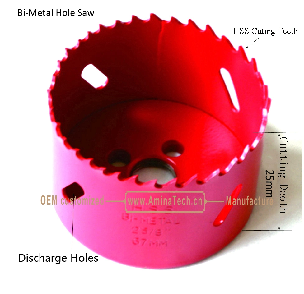 9PC Bi-Metall-Lochsäge, Elektrowerkzeuge, Bohrer