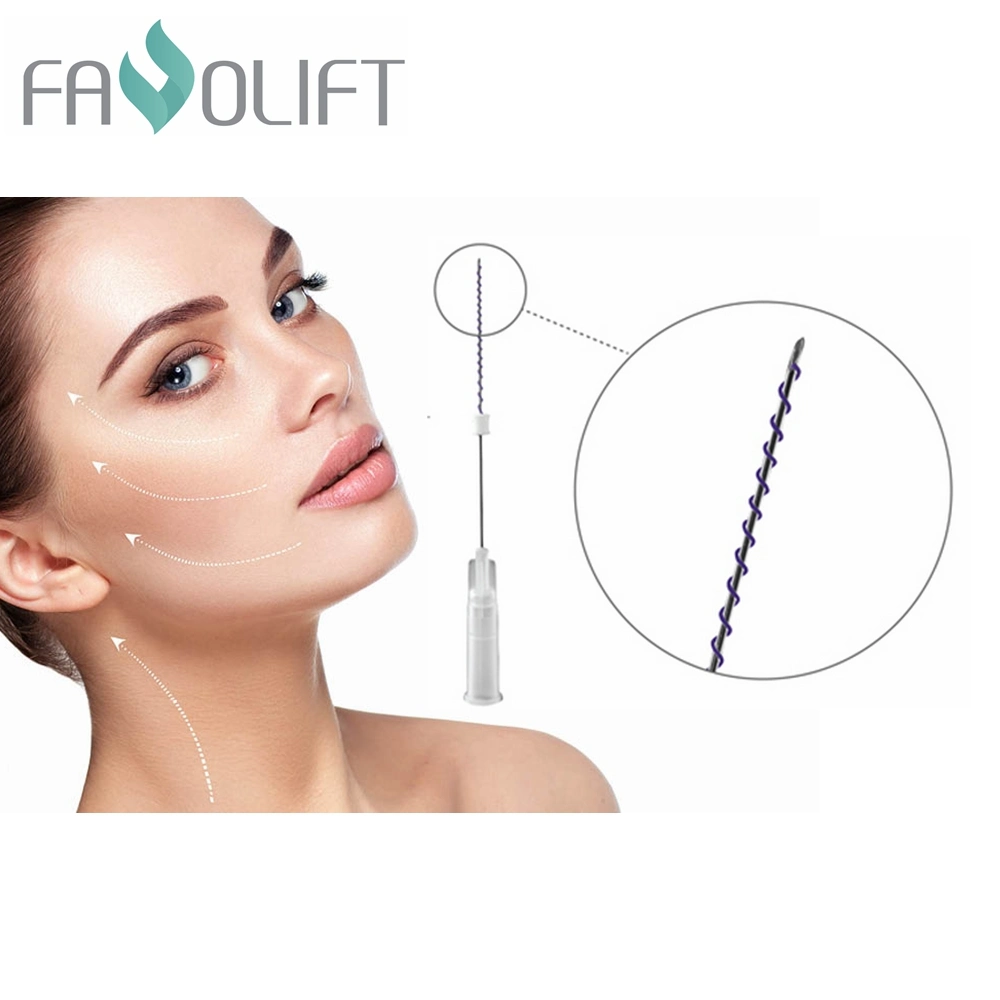 Medical Surgical Face Lifting Mono Screw Pcl Pdo Cog Thread Pack for Face Nose Eye