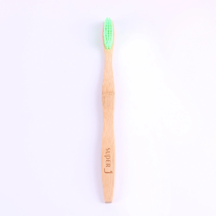 Eco-Friendly Charcoal Bristle Bamboo Products Oral Care Custom Charcoal Bristles Adult Travel Degradable Bamboo Toothbrush