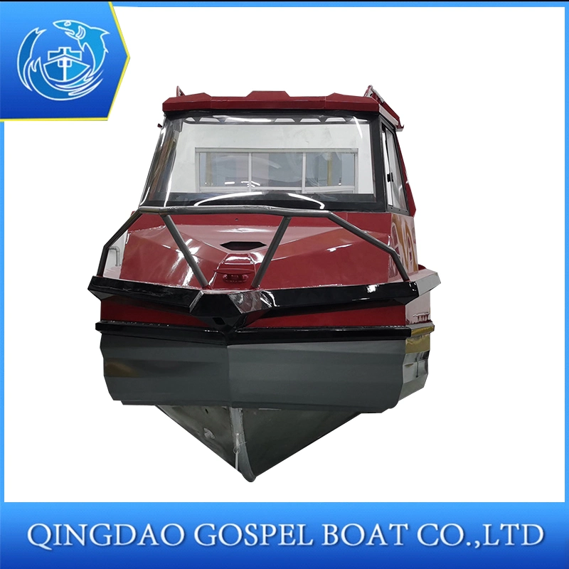 7.5m International Standards House Cabin Fishing Aluminum Boat with Ce