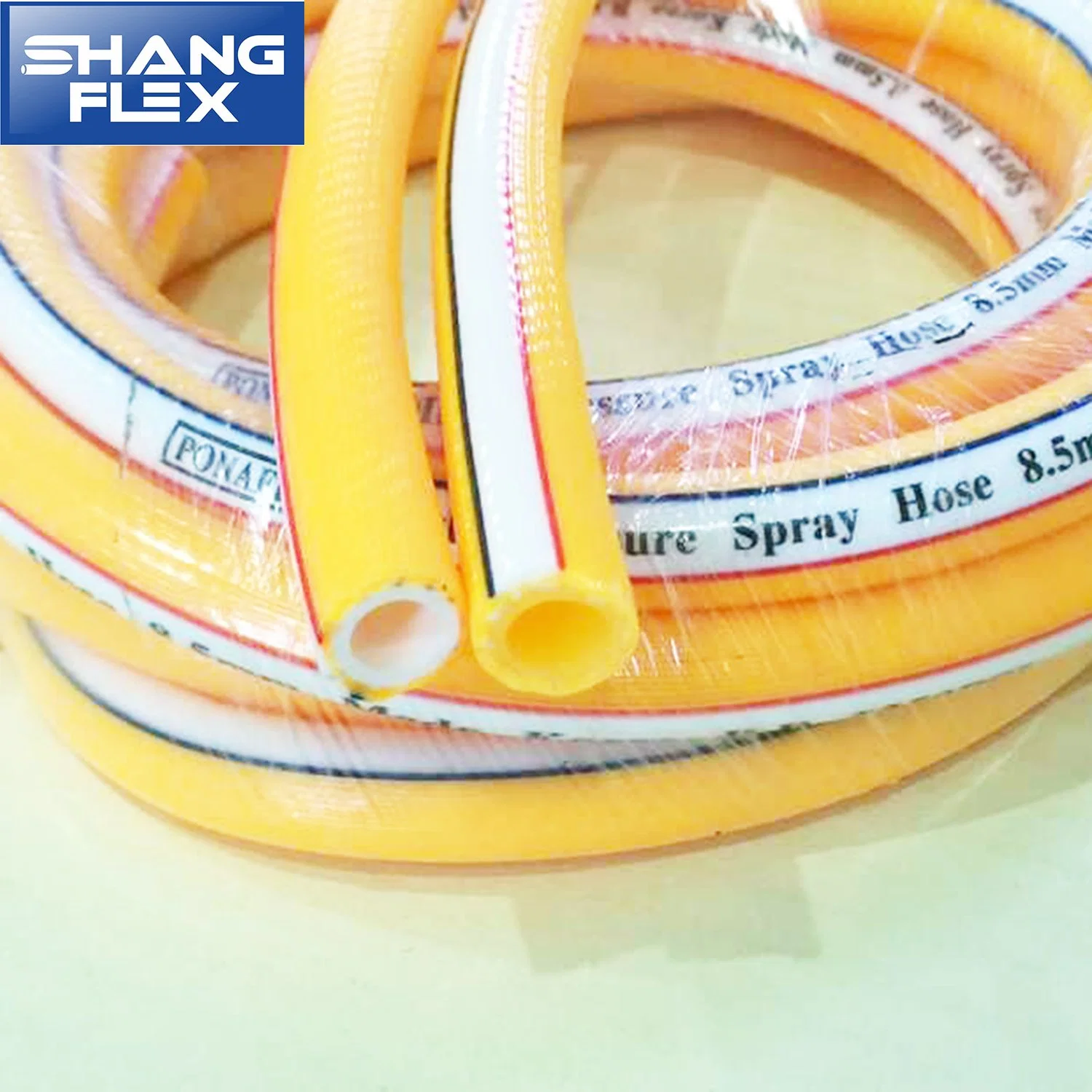 Flexible Water Pipe 6.5mm 8.5mm 10mm PVC High Pressure Spray Hose