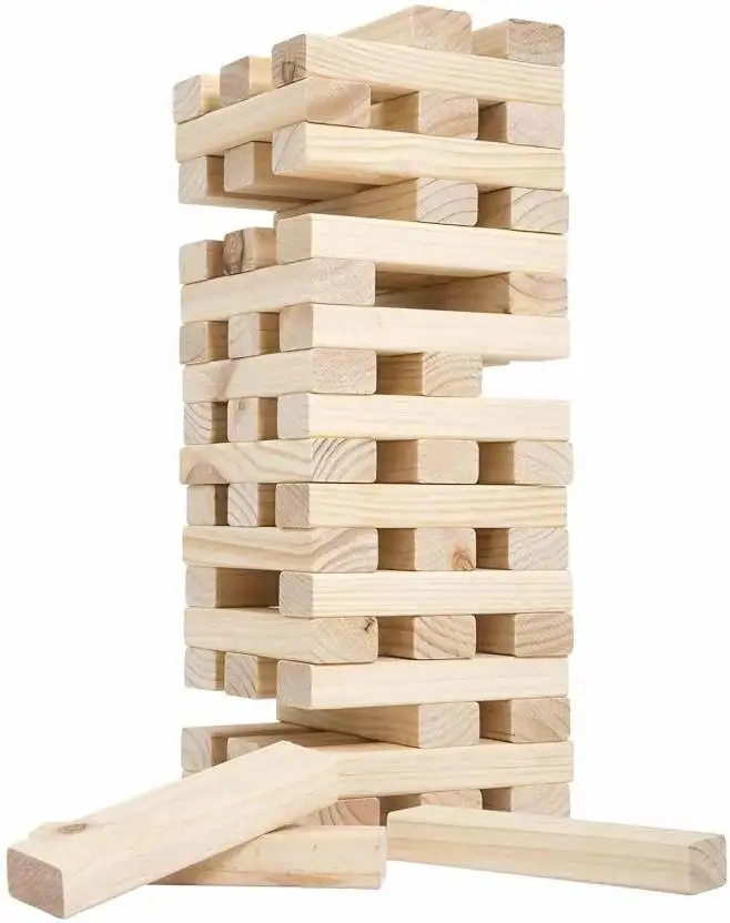 Top Sale Giant Tumbling Tower Wooden Game