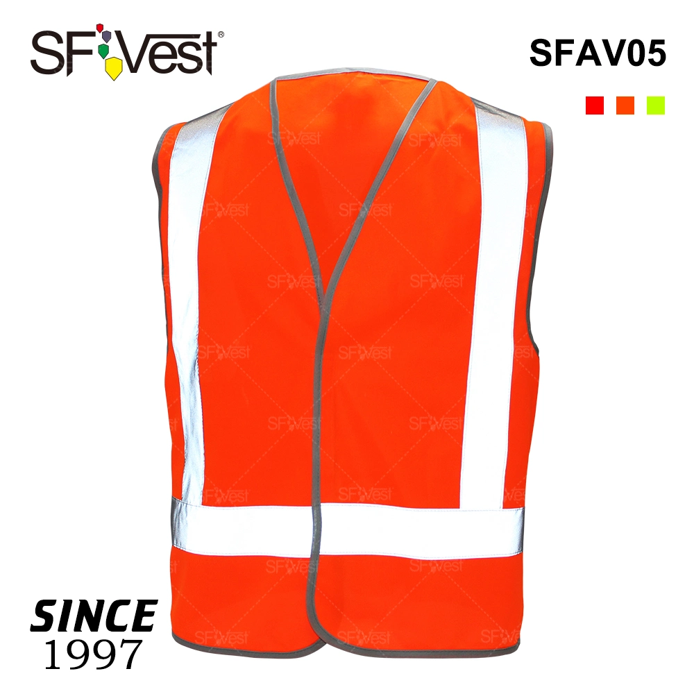 Wholesale/Supplier 100% Polyester Men Safety Protection Warning Reflective Vest