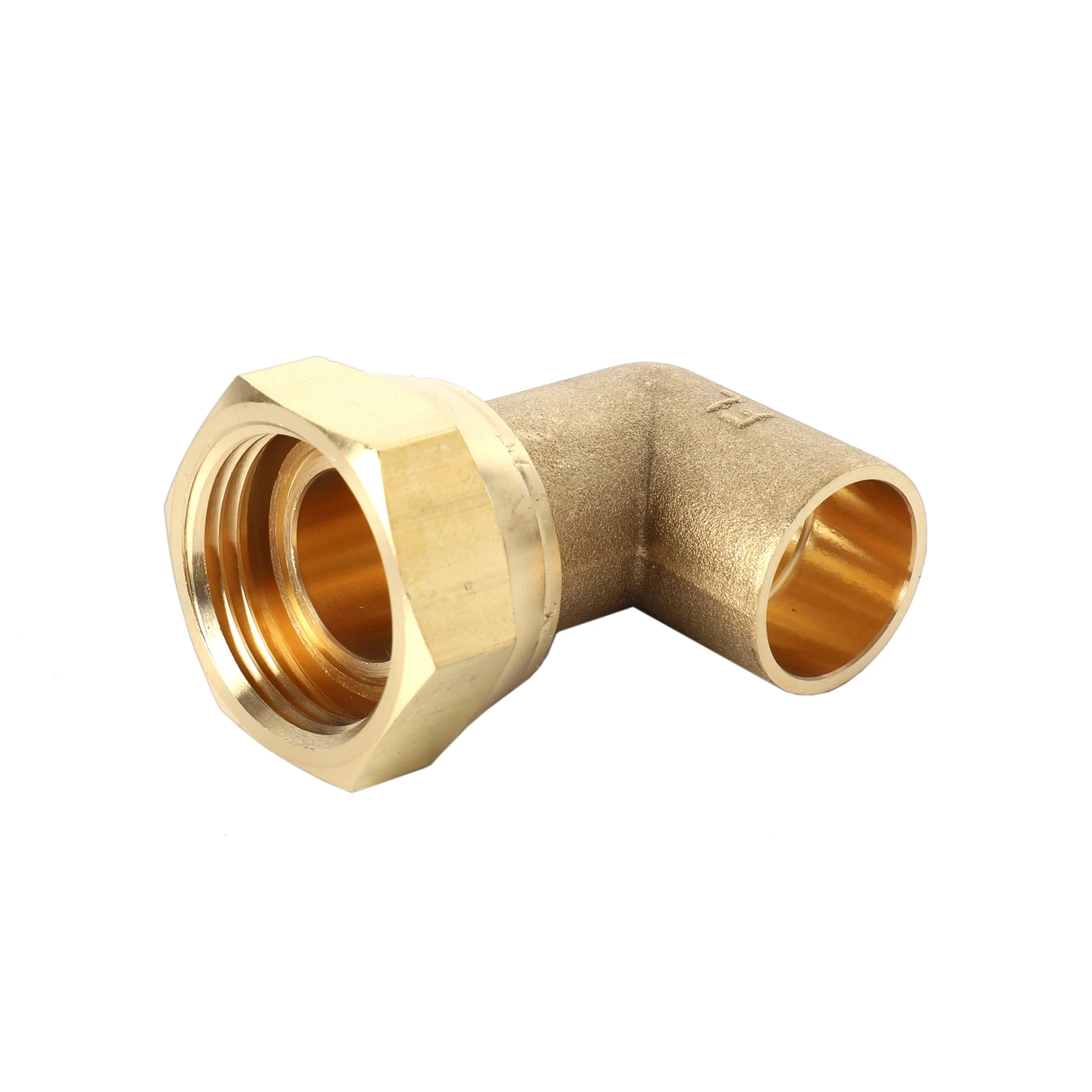 Brass Compression Water Pipe Fittings Compression Female Threaded Elbow Fittings for Pex Pipe