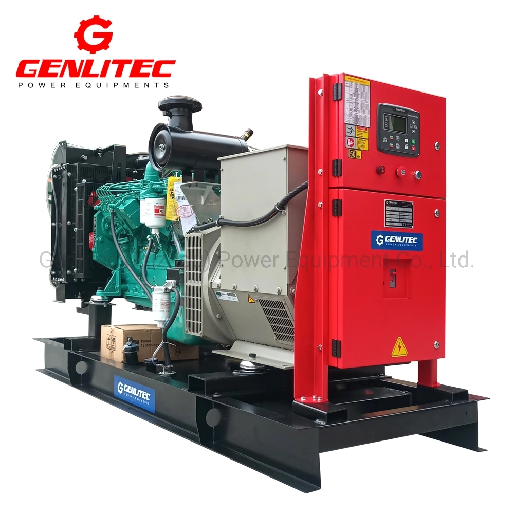 Bastidor abierto 100kVA/80kW Prime Power 50Hz 3-fase 415V Cummins Diesel Generador